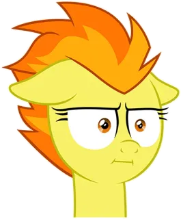 😐 pony, cartoon, animal, character, sticker whatsapp sticker
