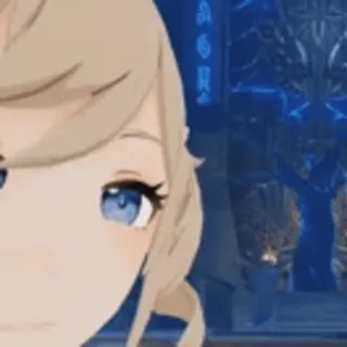 🌟 Jean Genshin Impact anime, video game, blonde, blue eyes telegram sticker