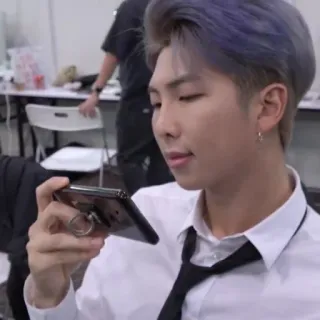 🐟 RM RM, BTS, Cantante coreano, K-pop, Cantante, Musicista telegram sticker
