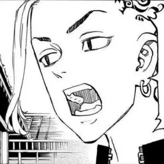 🐉 Ken Ryuguji Tokyo Revengers Anime, Manga, Personaje, Ilustración, Tokyo Revengers, Ken Ryuguji, Draken telegram sticker
