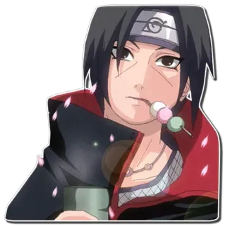 🍡 Itachi Uchiha Naruto Anime, Uchiha, Itachi, Ninja, Manga telegram sticker