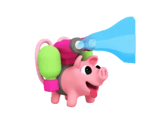 Pink Pig • @TgStickery telegram stickers