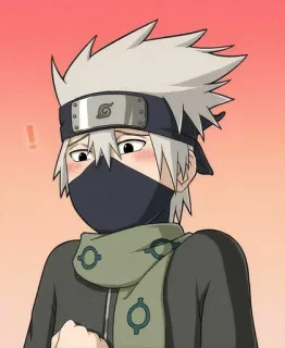 🍥 Kakashi Hatake Naruto Аниме, Какаши, Наруто, Манга, Ниндзя telegram sticker