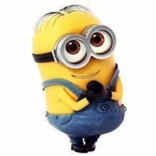 🥰 Minion cartoon, minion, yellow, animation, character telegram sticker