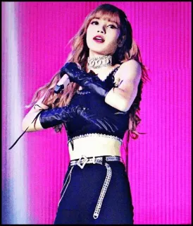 🐇 Lisa K-pop, cantora, feminino, artista, música, artista whatsapp sticker