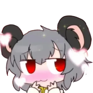 🥰 Anime, Tikus, Lucu, Chibi, Kawaii telegram sticker