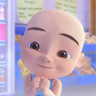 🏁 Upin Upin & Ipin Мультфильм, Персонаж, Анимация, Упин и Ипин, Мультсериал, Малайзия telegram sticker