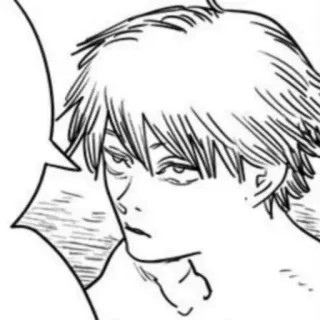 🔪 Denji Chainsaw Man Manga, Anime, Denji, Chainsaw Man whatsapp sticker