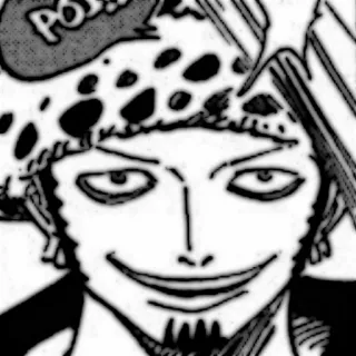 🗯 Trafalgar Law One Piece PO Anime, Manga, One Piece, Trafalgar Law, Hải tặc, Nhân vật telegram sticker