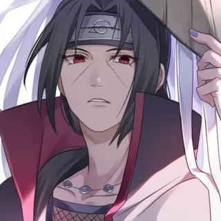 🙂 Itachi Uchiha Naruto anime, manga, itachi, uchiha, naruto, ninja, character, fanart telegram sticker
