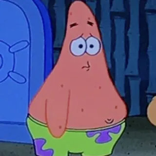 🍨 Patrick Star SpongeBob SquarePants patrick, stella marina, cartone animato, spongebob telegram sticker