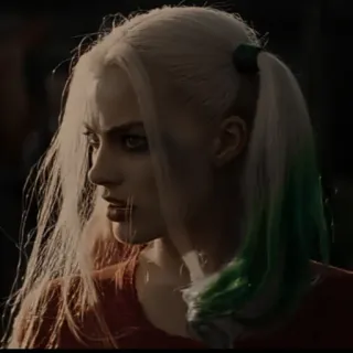 🤡 Harley Quinn Suicide Squad Harley Quinn, Margot Robbie, Suicide Squad, DC Comics, Anti-héros, Vilain, Film, Personnage telegram sticker