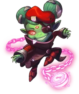 🤠 Fantasy, Cartone animato, Personaggio, Elfo, Illustrazione telegram sticker
