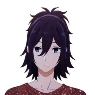 😶 Izumi Miyamura Horimiya Anime, Charakter, Manga, Izumi Miyamura, Horimiya telegram sticker