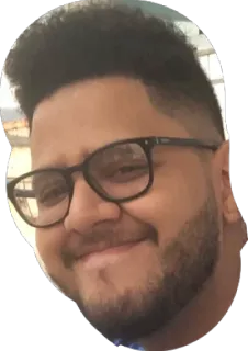 🤗 person, mann, porträt, brille, gesicht telegram sticker