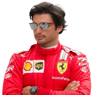 😎 #essereFerrari course, formule 1, ferrari, sport automobile, f1 whatsapp sticker