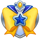 💛 medal, ribbon, star, award, prize, decorative telegram sticker