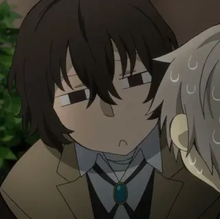 ✨ Dazai Osamu Bungou Stray Dogs อนิเมะ, Bungou Stray Dogs, ดาไซ โอซามุ, ตัวละคร, การ์ตูน telegram sticker