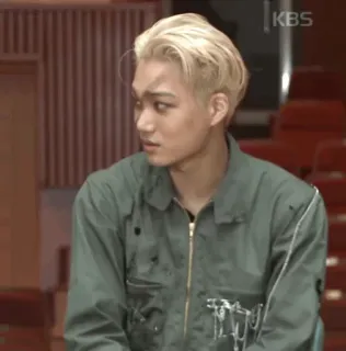⚡️ Kai kpop, singer, exo, idol, male, korean whatsapp sticker