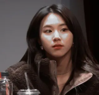 🥡 donna, ritratto, coreana, asiatica, persona, femmina, K-pop whatsapp sticker