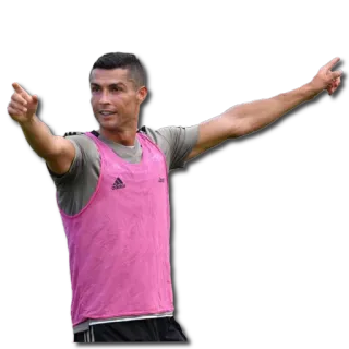 👈 Cristiano Ronaldo voetbal, voetballer, atleet, speler, beroemdheid, sport telegram sticker