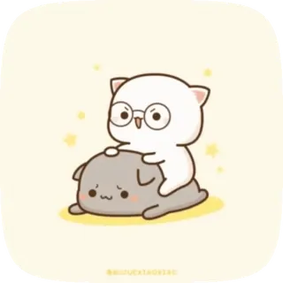 😏 gatto, carino, kawaii, animali, adesivo telegram sticker