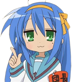 👆 団長 anime, dibujos animados, personaje, lindo whatsapp sticker