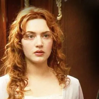 😐 Rose DeWitt Bukater Titanic titanic, rose, kate winslet, film telegram sticker