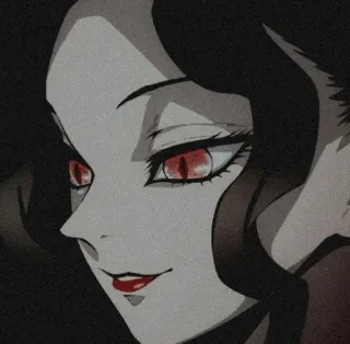 🌟 Muzan Kibutsuji Demon Slayer Demon Slayer, Anime, Mangá, Muzan Kibutsuji, Vilão telegram sticker