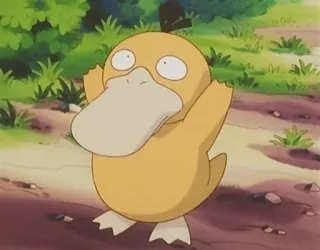 psyduck telegram stickers