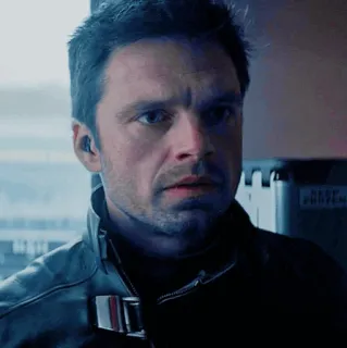 🍓 Bucky Barnes Winter Soldier, Marvel, Avengers, Sebastian Stan, Super-héros, Bucky telegram sticker