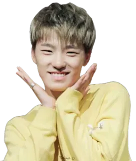 🤗 orang, tersenyum, bahagia, potret, korea, imut, remaja, anak muda telegram sticker