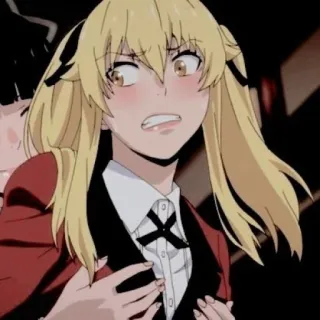 🦮 anime, dibujos animados, rubia, chica, manga telegram sticker