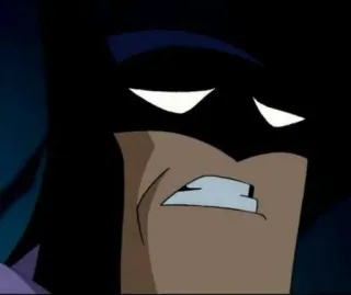 😬 Batman Batman, DC Comics, Superhero, Cartoon, Justice League telegram sticker