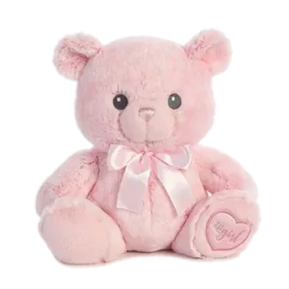 🐻 It's a girl orsetto, rosa, bambina, neonato, giocattolo, peluche, regalo telegram sticker