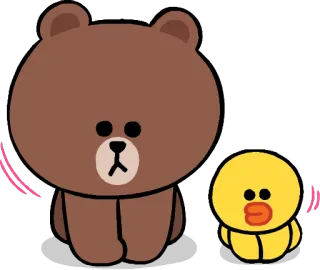LINE Characters: Cute and Soft :: @line_stickers whatsapp stickers