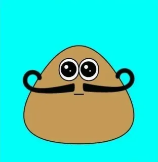 🌟 Pou telegram sticker