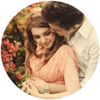 😍 couple, romance, love, affection telegram sticker