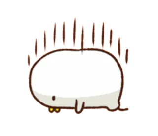 😐 cute, animal, hedgehog, cartoon, kawaii telegram sticker