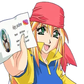😁 dige_andrew Anime, Nhân vật, Instagram, Mạng xã hội, Hoạt hình telegram sticker