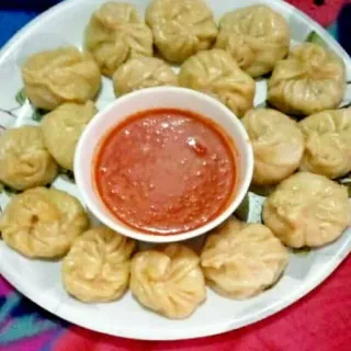 🥟 Momos, Teigtaschen, Nepalesisches Essen, Asiatische Küche telegram sticker