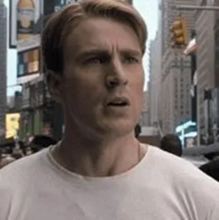 🌪 Captain America Marvel, Super-herói, Vingadores, Steve Rogers telegram sticker