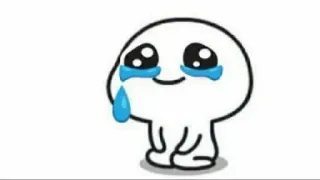 🥺 Kartun, Menangis, Sedih, Emosional, Air mata whatsapp sticker