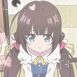 💗 anime, chica, linda, kawaii telegram sticker