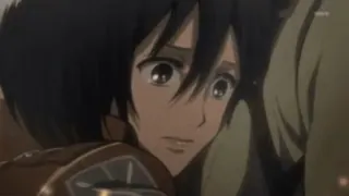 🥺 Mikasa Ackerman Attack on Titan Anime, Traurig, Charakter, Mädchen, Ernst, Attack on Titan telegram sticker