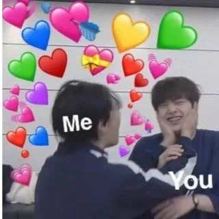🤗 Me
You 爱心, 爱, 友谊, 表情包, 喜爱, 暖心 telegram sticker