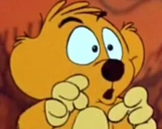 😵 cartoon, animal, character, animated, illustration telegram sticker