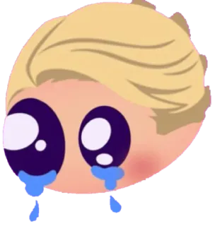 😭 carino, piangente, triste, kawaii, lacrime, emozioni telegram sticker