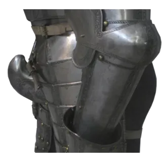 🍆 갑옷, 금속, 중세, 기사, 전투, 보호, 무기 telegram sticker