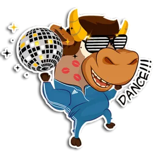 БЫКИ_2021 whatsapp stickers